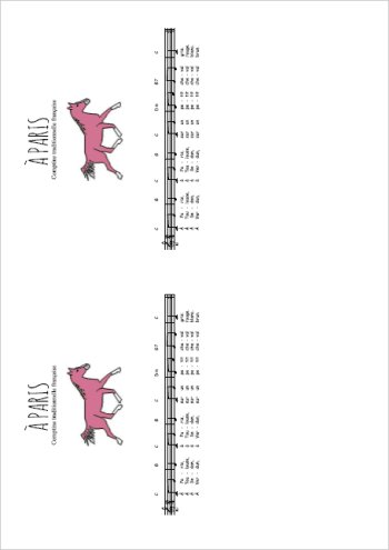 A Paris Partition gratuite